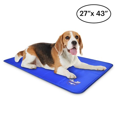 ARF PETS Pet Dog Self Cooling Mat Pad for Kennels, Crates and Beds 27x43 APCLPD0127